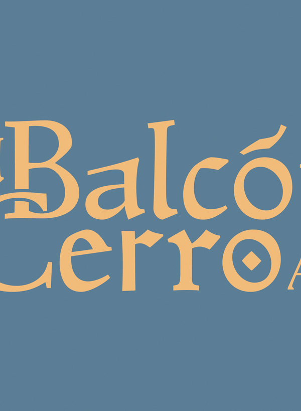 Diseño logo El Balcón del Cerro