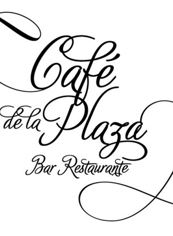 Diseño logo Cafe de la Plaza